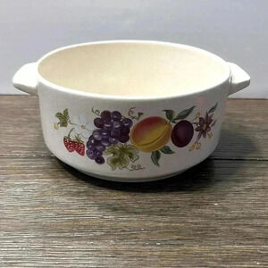 Vintage Lenox Summer Harvest Serving  Dish‎ Casserole Temper Ware